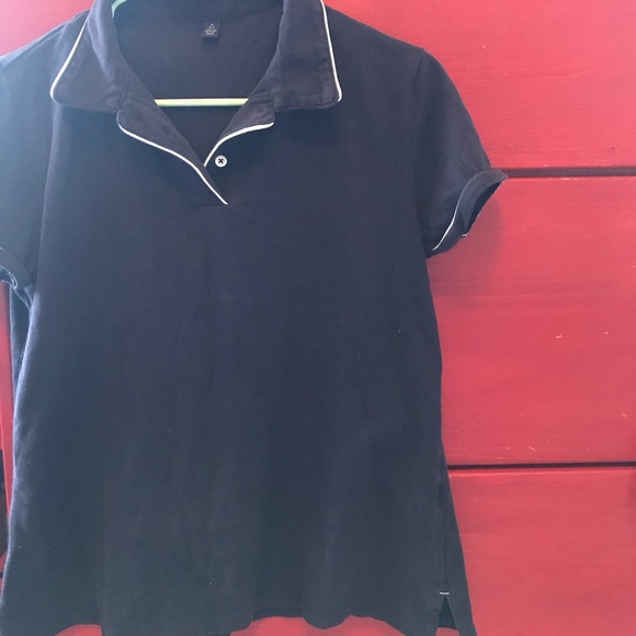 Vintage navy polo shirt - Picture 3 of 4